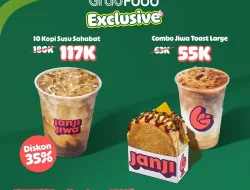 Promo Kopi Jani Jiwa GrabFood Exclusive Diskon 35%