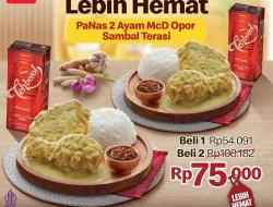 Promo McDonalds Harga Spesial Makan Berdua Hanya 75Ribu