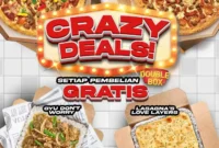 Promo PHD Crazy Deals Gratis Lasagna Hingga 27 September 2024