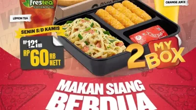 Promo Pizza Hut 2 My Box Harga Paket Hanya 60Ribuan