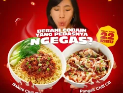 Promo Bakmi GM Menu Baru Pegas Harga Mulai 22Ribuan