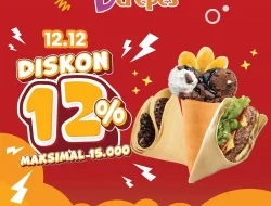 Promo Dcrepes Spesial 12.12 Diskon Hingga 12%