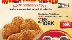 Promo Hokben Great Deals Paket 5 Pried Chiken Hanya 108Ribu