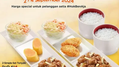 Promo Hokben Hari Pelanggan Nasional Hanya 70Ribu