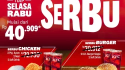 Promo KFC Paket Serbu Selasa Rabu Harga Mulai 40Ribuan