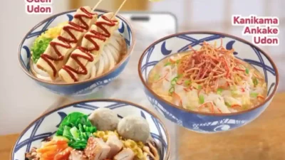 Promo Marugame Udon Spesial Menu Lunch Hanya 49Ribu