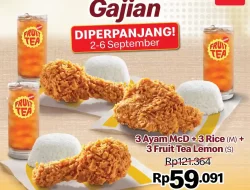 Promo McDonalds Harga Spesial Gajian Hanya 59Ribuan