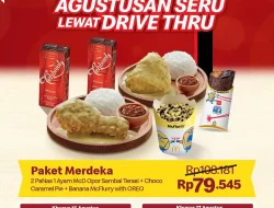 Promo McDonalds Paket Merdeka Berdua 79Ribu Drive Thru