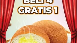 Promo Roti O Spesial Payday Beli 4 Gratis 1