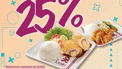 Promo Solaria Spesial 11.11 Cashback 25% pakai Blu BCA