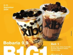 Promo Xiboba Double Date 9.9 Beli 1 Gratis 1 Minuman