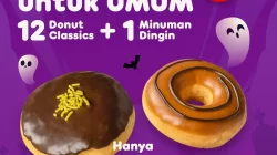 Harga Promo Dunkin Donuts 12 Donat + 1 Minuman Hanya 99Ribu