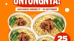 Promo Bakmi GM Day Advanced Order 17 – 19 Oktober 2024