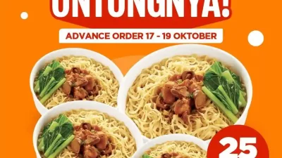 Promo Bakmi GM Day Advanced Order 17 – 19 Oktober 2024