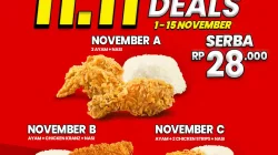 Promo CFC November 11.11 Deals Harga Serba 28Ribu