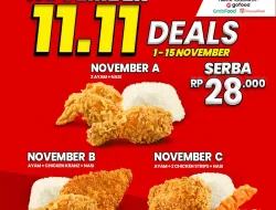 Harga Menu CFC Lengkap & Promo Terbaru November 2024