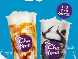 Harga Menu Chatime Lengkap & Promo Terbaru November 2024