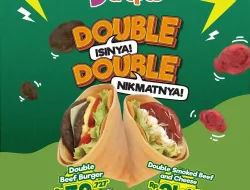 Promo Dcrepes Harga Spesial Double Beef Burger Mulai 24Ribu