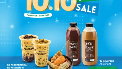 Promo FamilyMart Spesial 10.10 Harga Menu Mulai 10Ribuan