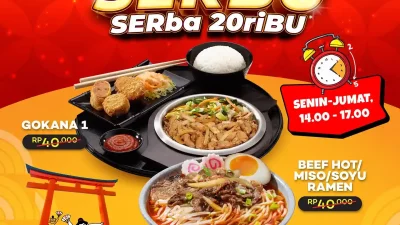 Promo Gokana Harga Spesial Paket Serbu Serba 20Ribu