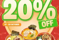 Promo Golden Lamian All Main Dish Diskon Hingga 20%