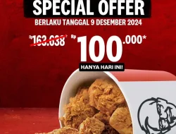 Harga KFC 1 Ember (Bucket) Terbaru Desember 2024