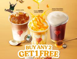 Promo Kopi Kenangan Bulan Madu Series Beli 3 Gratis 1