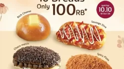 Promo MAKO BAKERY Spesial 10.10 Beli 10 Roti Hanya 100Ribu