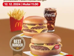 Promo McDonalds Spesial 12.12 Gratis Cheeseburger