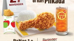 Promo McDonalds Spesial Pilkada PaNas 1 Hanya Rp27 Ribu