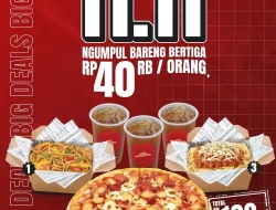 Promo PHD Spesial 11.11 Harga Paket Bertiga Hanya 120Ribu