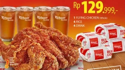 Promo Richeese Factory Combo Makan Ber-4 Mulai 129Ribu