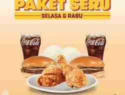 Promo Wendys Paket Seru Selasa & Rabu Mulai 36Ribu