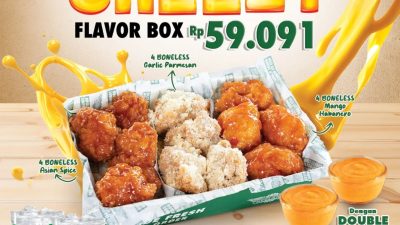 Promo Wingstop Flavor Time Harga Menu Hanya 18Ribuan