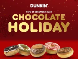 Harga Promo Dunkin Donuts 12 Donat + 1 Minuman Hanya 80Ribu