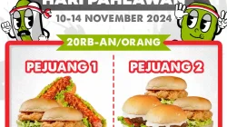 Promo Burger Bangor Spesial Hari Pahlawan Hanya 20Ribuan