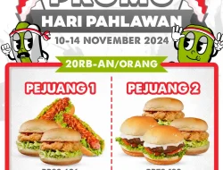 Harga Menu Burger Bangor Semua Varian Terbaru November 2024