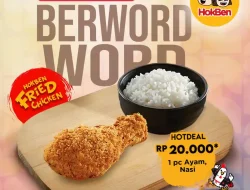 Promo Hokben Paket Ayam & Nasi Harga Hanya 20Ribu