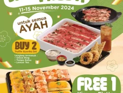 Promo Kimukatsu Spesial Father’s Day Beli 2 Gratis 1