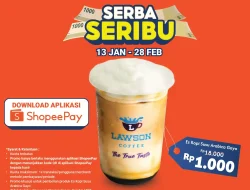 Promo Lawson Es Kopi Susu Arabica Gayo Hanya Seribu