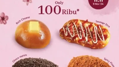 Promo MAKO BAKERY Spesial 11.11 Beli 10 Roti Hanya 100Ribu