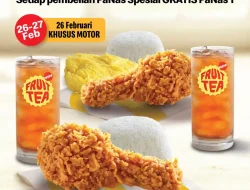 Promo McDonalds Beli 1 Gratis 1 Drive Thru Paket Panas