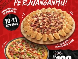 Promo Pizza Hut Spesial 11.11 Beli 2 Pizza 188Ribu