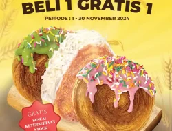 Promo Roti O Beli 1 Gratis 1 Crombo’O Semua Varian