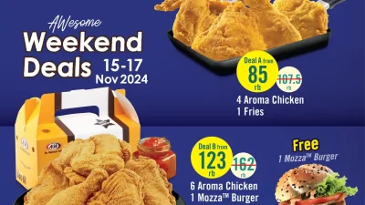 Promo AW Weekend Deals Terbaru 15 – 17 November 2024