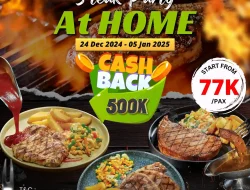 Promo Abuba Steak Spesial Akhir Tahun Cashback 500Ribu