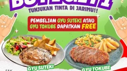 Promo Abuba Steak Spesial Pilkada Beli 1 Gratis 1