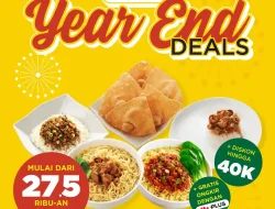 Promo Bakmi GM Spesial Akhir Tahun Harga Mulai 27Ribuan