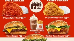 Promo Burger King Gokil Hemat Harga Menu Mulai 17Ribuan