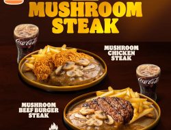 Promo Burger King Mushroom Steak Harga Mulai 49Ribu